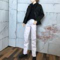 【受注販売商品】ホワイトデニムパンツ【1/6男子図鑑】