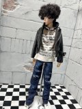 ダメージデニムパンツ【1/6男子図鑑】