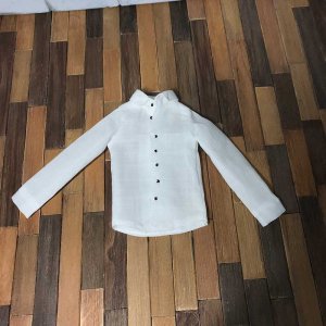 画像: 【受注販売商品】長袖シャツ／白【1/6男子図鑑】