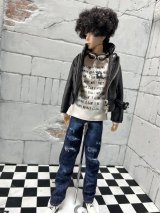 画像: ダメージデニムパンツ【1/6男子図鑑】