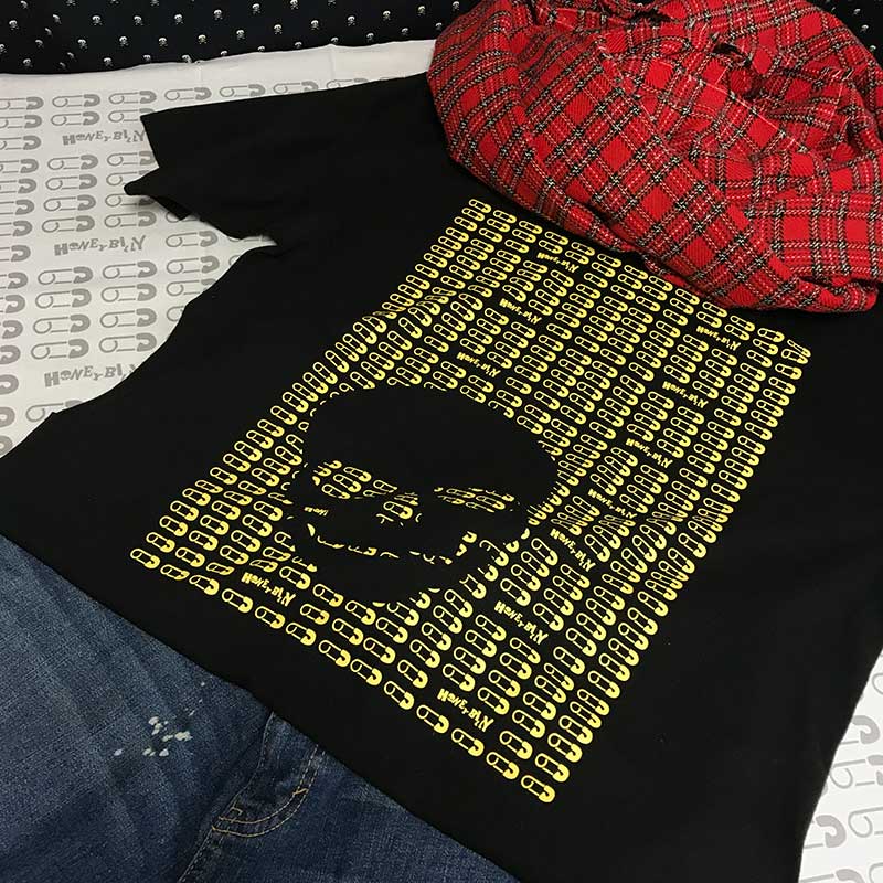 画像: ☆HONEY BILLY☆　オリジナルTシャツ第二弾、布マスク新柄、オリジナルファブリック新入荷しました。