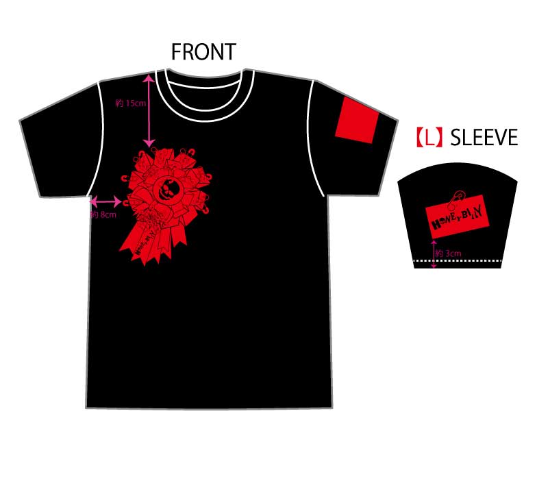 画像: ☆HONEY BILLY☆　オリジナルTシャツ　ニューカラーご予約販売を開始いたしました。